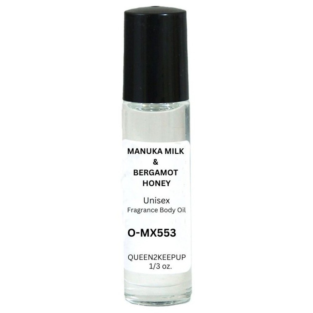 Manuka Milk & Bergamot Honey Unisex Body Oil Comforting Pure Warmth Roll-On